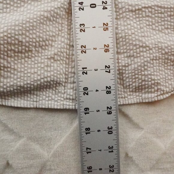 Banana Republic Cream Casual Button Down Shirt - Picture 9 of 12